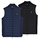 Lyle & Scott Mens Hybrid Quilted Eco-Friendly Elegant Tailored Golf Gilet