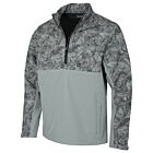 Lyle & Scott Mens Printed Half Zip Stretch Windjammer Golf Jacket
