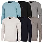 J.Lindeberg Mens Keane Tollegno Merino Wool Crew Neck Golf Sweater
