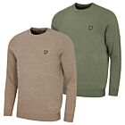 Lyle & Scott Mens Lambswool Blend Crew Neck Jumper Golf Sweater