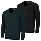 Lyle & Scott Mens 1874 V Neck Breathable Pullover Golf Sweater