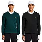 Lyle & Scott Mens 1874 V Neck Breathable Pullover Golf Sweater