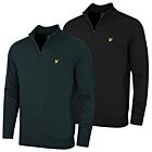 Lyle & Scott Mens 1874 Quarter Zip Jumper Breathable Golf Sweater