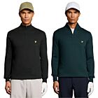 Lyle & Scott Mens 1874 Quarter Zip Jumper Breathable Golf Sweater