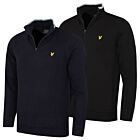 Lyle & Scott Mens Golf Windjammer Quarter Zip Premium Sweater
