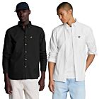 Lyle & Scott Mens 2026 Plain Oxford Collar Button Down Long Sleeved Shirt