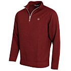 Peter Millar Mens Crown Fleece Quarter Zip Water Resistant Golf Sweater
