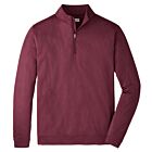 Peter Millar Mens Perth Herringbone Performance Quarter Zip Golf Sweater