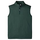 Peter Millar Mens Galway Melange Performance Quarter Zip Golf Sweater