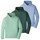 Peter Millar Mens Pine Performance 4 Way Stretch Wicking Golf Hoody
