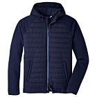 Peter Millar Mens Parks Hybrid Hoodie Weather Resistant Warm Golf Jacket
