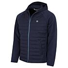 Peter Millar Mens Parks Hybrid Hoodie Weather Resistant Warm Golf Jacket