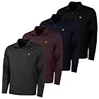 Lyle & Scott Mens Golf Course Midlayer Premium Quarter Zip Classic Sweater