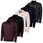 Lyle & Scott Mens Golf Course Midlayer Premium Quarter Zip Classic Sweater