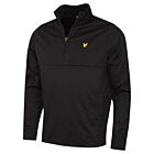 Lyle & Scott Mens Half Zip Windjammer Midlayer Golf Sweater