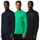Castore Mens Flex Quarter Zip Water Resistant Comfy Golf Sweater