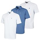 Peter Millar Mens Highlands Performance Jersey Wicking Golf Polo Shirt