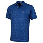 Peter Millar Mens Wine Country Performance Golf Stretch Jersey Polo Shirt