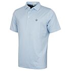 Peter Millar Mens Phoenix Performance Jersey Wicking Golf Polo Shirt