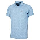 Peter Millar Mens Botanical Performance Golf Stretch Jersey Polo Shirt