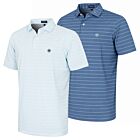Peter Millar Mens Coda Mesh 4-Way Stretch Wicking Golf Polo Shirt