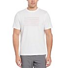 Original Penguin Mens Americana Pete Graphic Crew Neck Cotton Golf T-Shirt