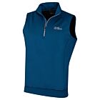 Oscar Jacobson Mens Trent Sleeveless Half Zip Stretch Golf Vest