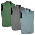 Oscar Jacobson Mens Westland Sleeveless 1/4 Zip Breathable Golf Gilet