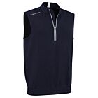 Oscar Jacobson Mens Drew Moisture Wicking Sleeveless Golf Sweater Vest