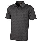 Oscar Jacobson Mens Sonic UV Protection 3 Button Stretch Golf Polo Shirt