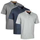 Oscar Jacobson Mens Mansfield Geometric Print UPF 50+ Golf Polo Shirt