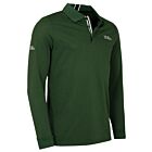 Oscar Jacobson Mens Durham Long Sleeve Stretch Golf Polo Shirt