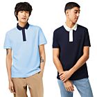 Lacoste Mens PH5367 Mother of Pearl Buttons Stretch Casual Polo Shirt