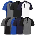 Proquip Mens Chinook Half Sleeve Stretch Lightweight Golf Top Wind Shirt