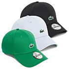 Lacoste Mens X New Era 9FORTY Adjustable Wicking Golf Cap