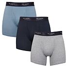 Ted Baker Mens 3-Pack Breathable Stretch Comfort Cotton Boxer Briefs