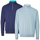 Stuburt Golf Mens Augusta Windproof Breathable Midlayer Golf Sweater