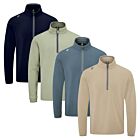 Stuburt Golf Mens Arlo 1/4 Zip Stretch Wicking Midlayer Golf Sweater