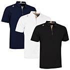 Stuburt Golf Mens Hustle Moisture Wicking Stretch Golf Polo Shirt