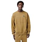 Lacoste Mens SH8248 Organic French Terry Cotton Crew Sweater
