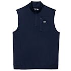 Lacoste Mens 2026 Quarter Zip Layering Moisture Wicking Stretch Golf Vest