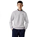 Lacoste Mens SH9604 Ribbed Cuffs Crocodile Close Knit Interweave Sweater