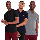 Lyle & Scott Mens Sport Short Sleeve Moisture Wicking Golf Polo Shirt