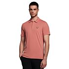 Lyle & Scott Mens Concealed Button Sustainable Recycled Polo Shirt