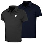 Lyle & Scott Mens Golf Course Polo Shirt Lightweight Wicking Polo Shirt