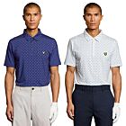 Lyle & Scott Mens Cross Print Stretch Breathable Golf Polo Shirt