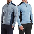 Footjoy Mens 2026 Jacquard Thermal Chill-Out Moisture Wicking Golf Sweater