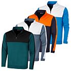 Sunderland Mens Arizona Stretch Water Repellent Midlayer Golf Sweater