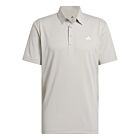 adidas Golf Mens Tour Textured Print Recycled Left Chest Polo Shirt
