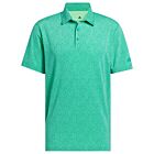 adidas Golf Mens Ultimate365 Mini Bunker Polo Shirt - Lime Burst - XL